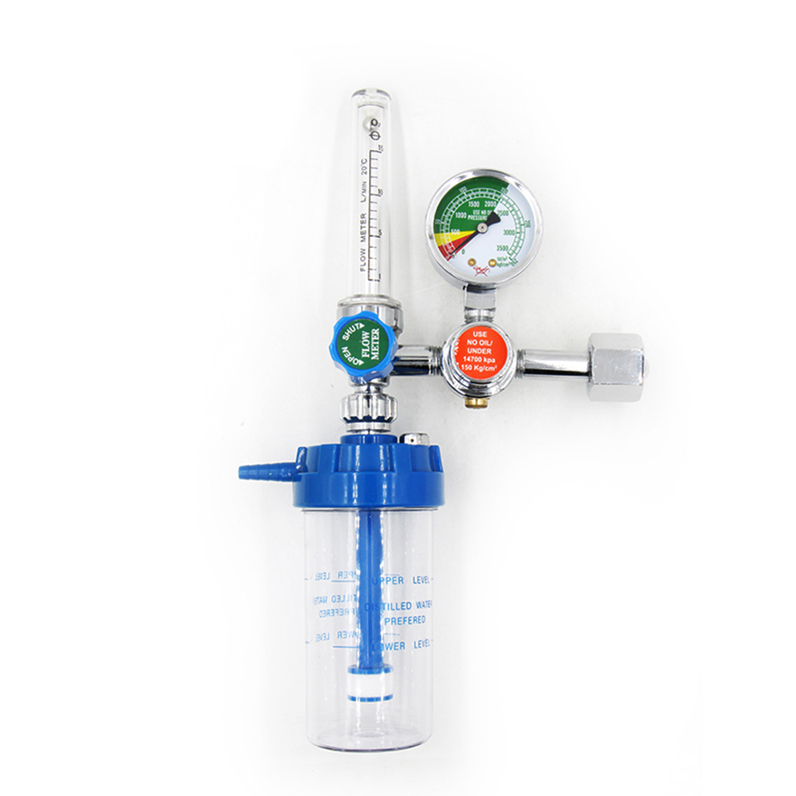 Medical Oxygen Cylinder Regulator With Flow Meter