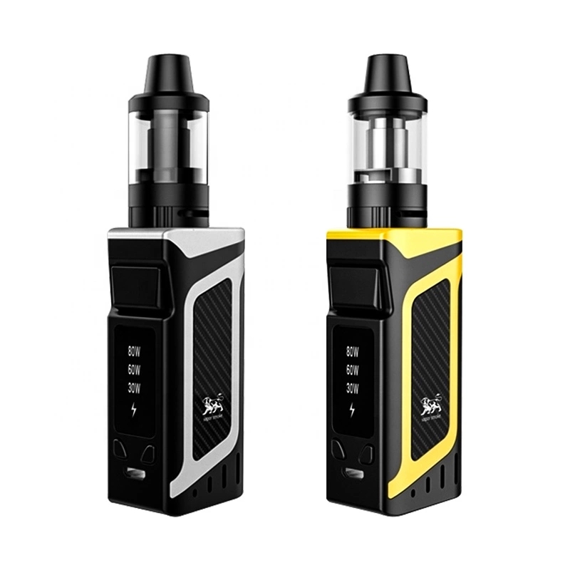 80 Вт температура модель цветной электронный дым сигарет vaping mod