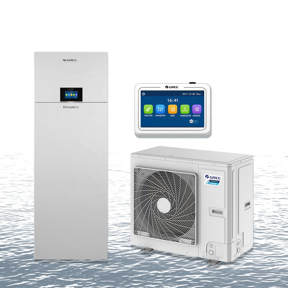 Gree Versati 10 кВт R32 R290, все в одном, воздушный тепловой насос, воздушный кондиционер, водонагреватель, насос с тепловой водой