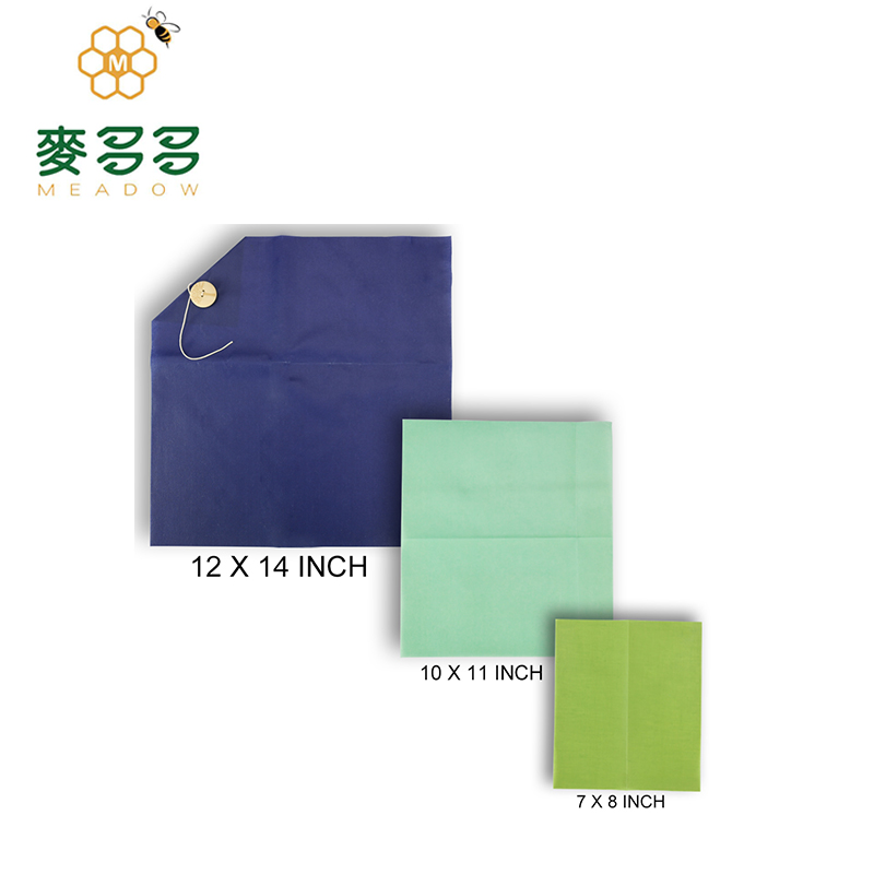 The latest eco-friendly vegan paper reusable food grade beeswax wrap