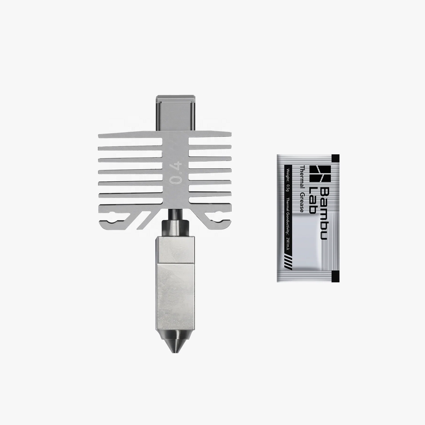 Лабораторный Hotend Bambu с соплом из нержавеющей стали 0,4 мм