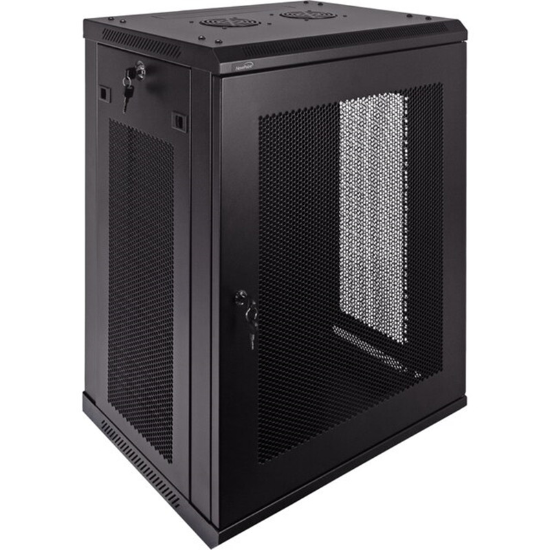 15U 450mm Depth Wallmount Networking Perforated Server Cabinet