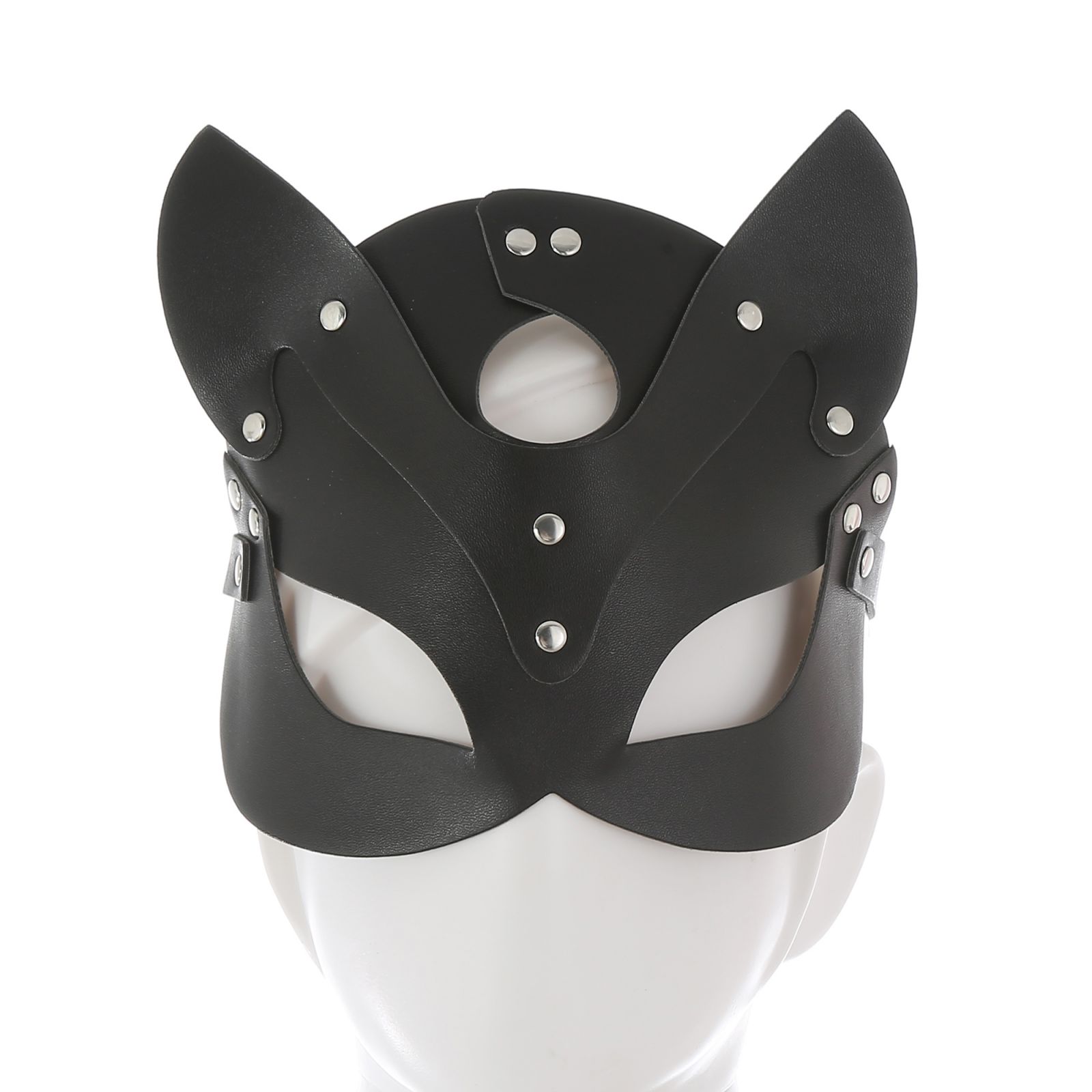 Selling goods, PU leather + metal, women's adjustable bar party wear, black hollow out dress, clothes sexy
