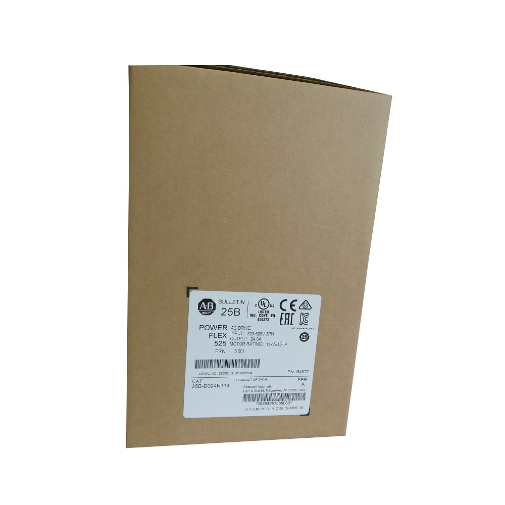 VFD Allen Bradley 25B-D024N114 PowerFlex 525 Series Frequency Converter 25B-D024N114