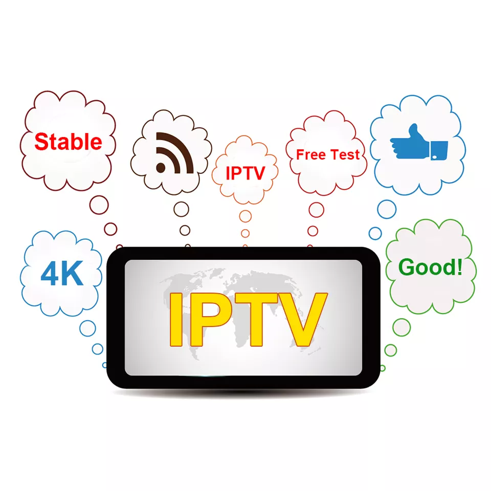 IPTV подписка на 1 год, 1 год, Лучший 4K, Лучший поставщик IPTV, Панель реселлера, Бесплатная пробная версия