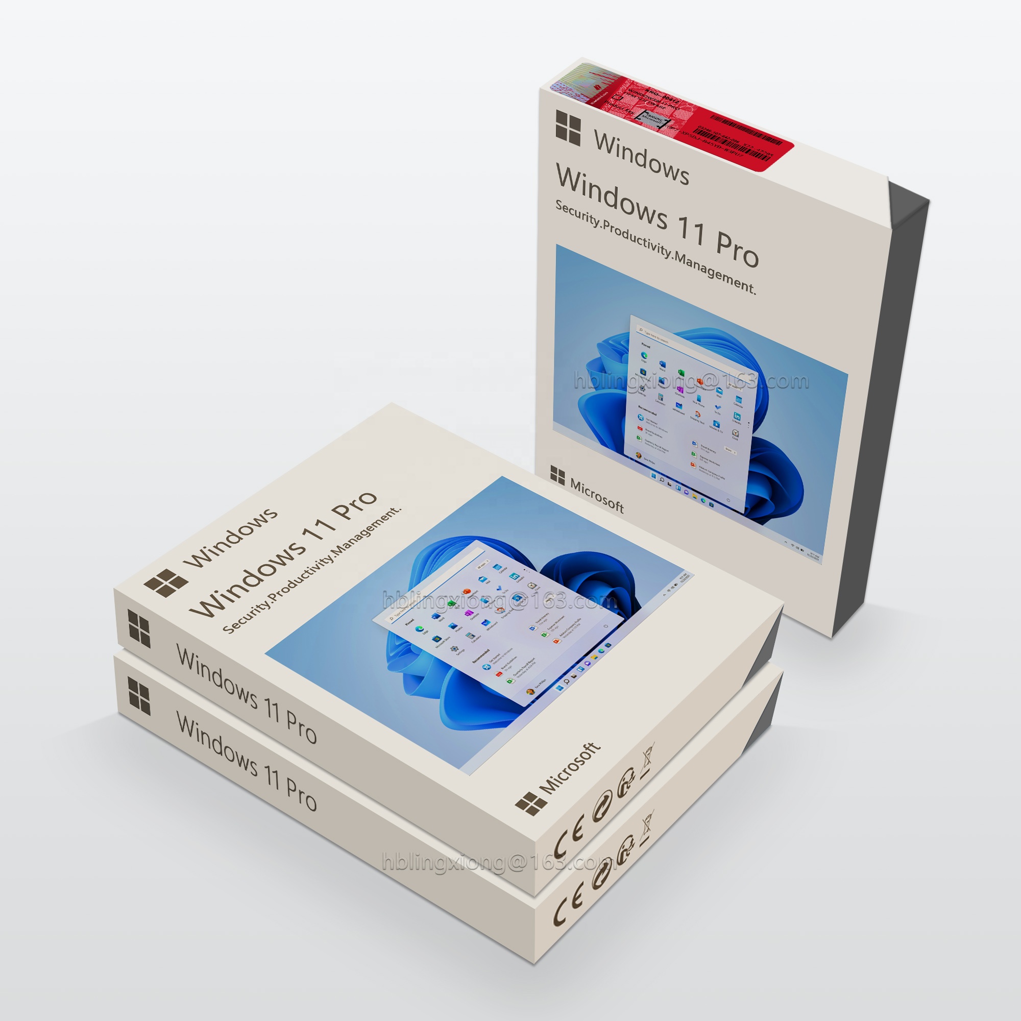Windows 11 Pro USB ключ Windows 11 Профессиональный USB-3.0 стикеры коробку OEM полного пакета глобальная онлайн Активация FPP 64 бит