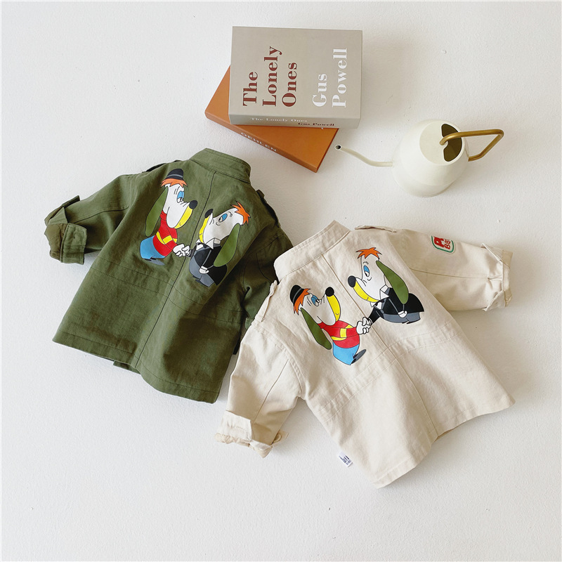 Q2-baby в Корейском стиле; Новый дизайн; Одежда с принтом; Для маленьких детей; Куртка; Детское зимнее Стеганое пальто