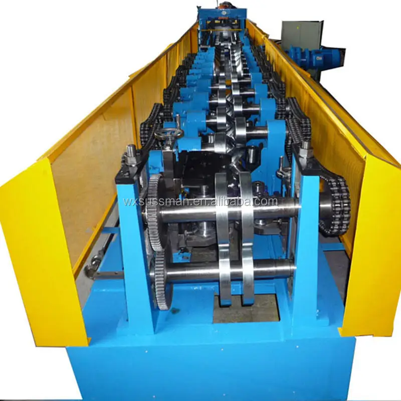 Full automatic 80-300mm Width and height Interchangeable CZ Purlin Roll Forming Machine
