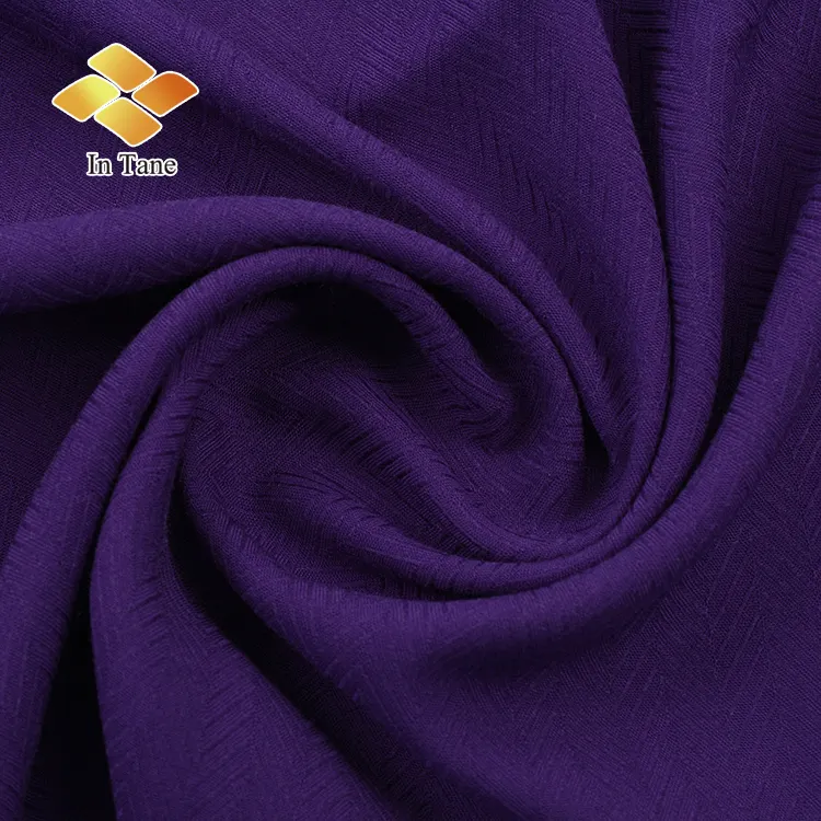 Viscose Rayon Fabric Viscose Rayon Herringbone Woven Fabric 100% Rayon Jacquard Brocade Fabric