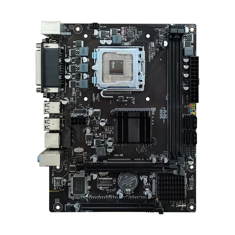 Высокоскоростная дешевая материнская плата Pentium LGA 775 G41 с двойным DDR3 компьютером/ПК