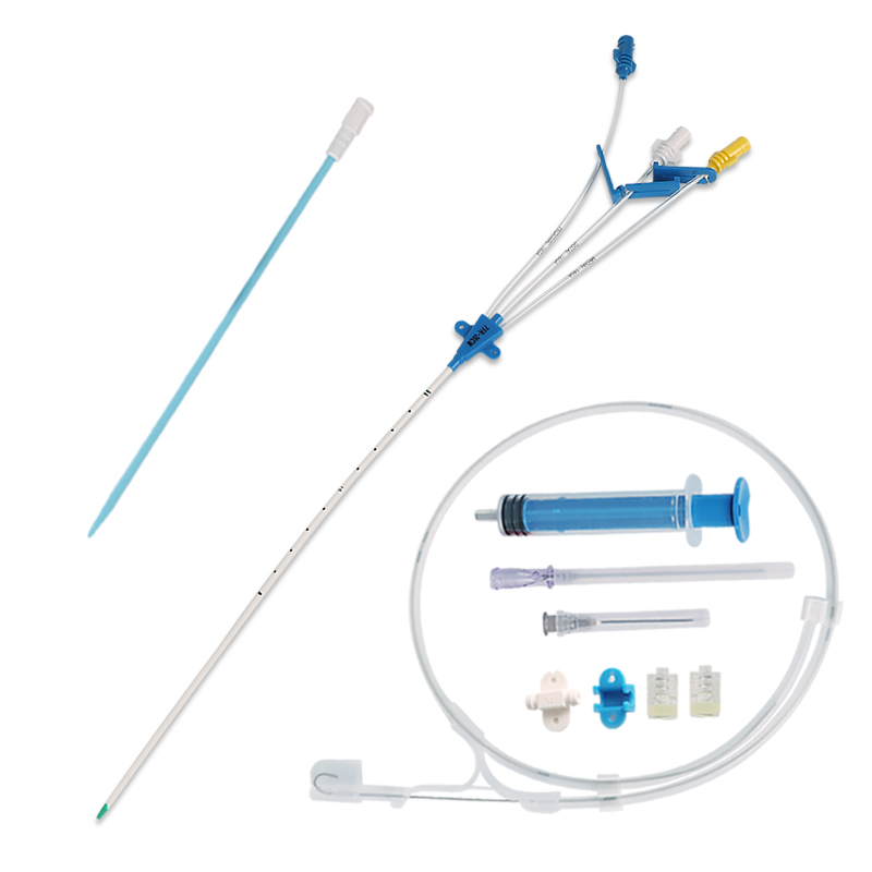 Disposable Sterile Injection Single/Double/Triple Lumen CVC Central Venous Catheter Kit