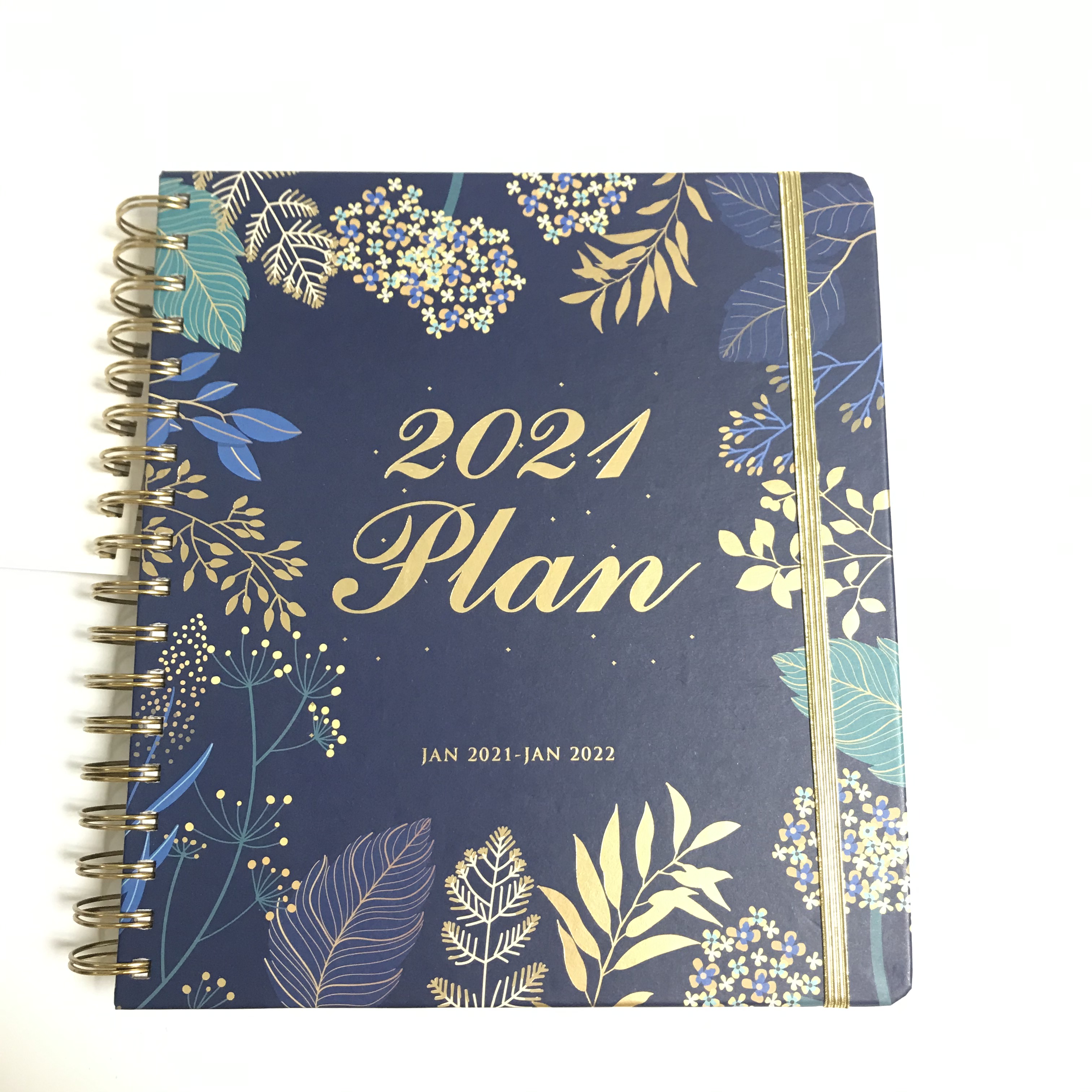 Wholesale Customized Planner Book 2021 Diary Cuatomized Fashion Planners Notebook Ready to Ship