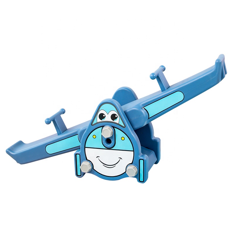 Hot sale good quality production usually put in park or kindergarten have various colors kids seesaw for children