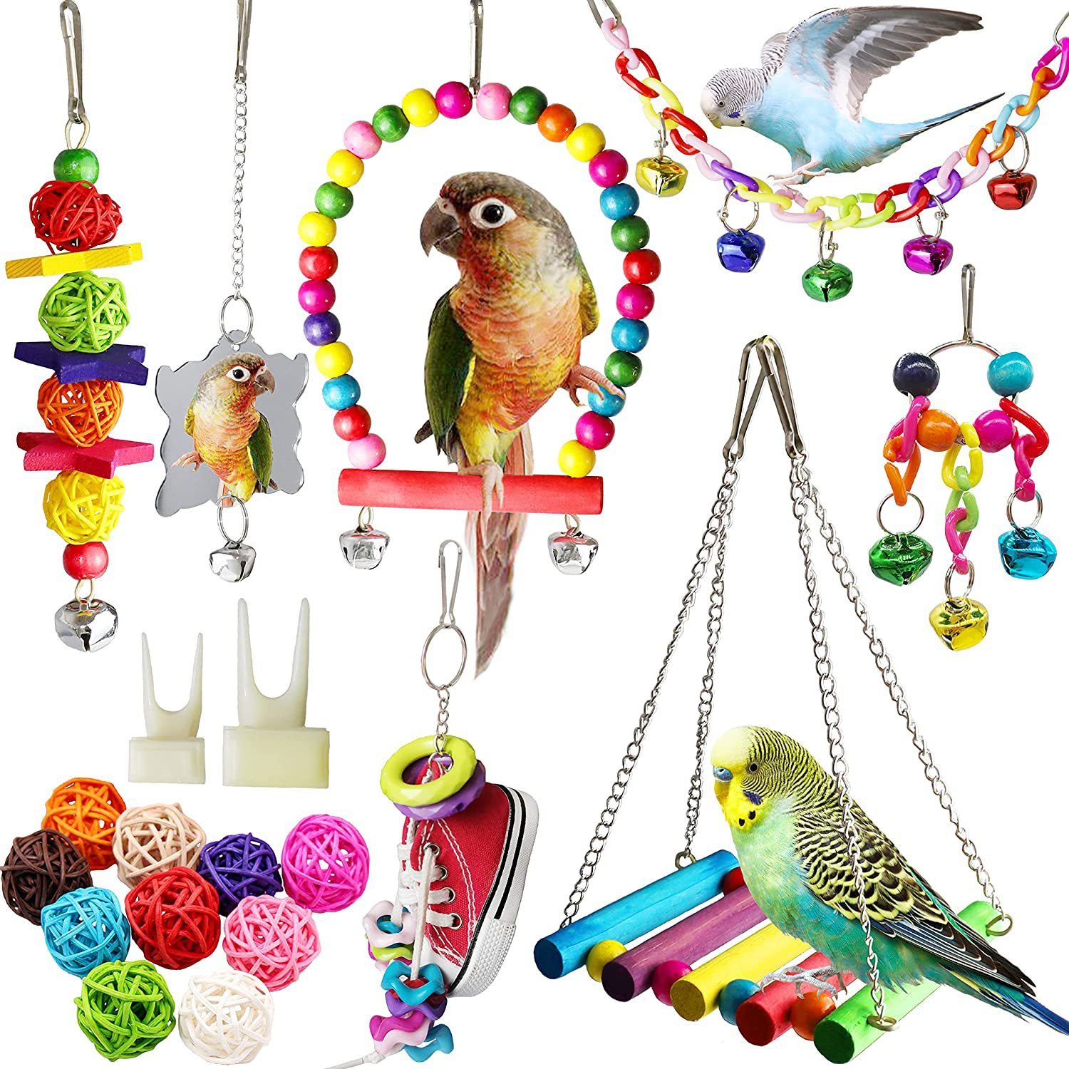 High Quality Wood Bird Parrot Chew Toy Bird Toy Parts