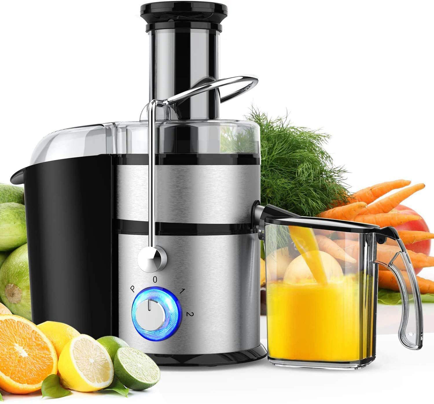 Commercial Automatic Portable Fruit Orange Cold Press Easy Clean Extractor Press Centrifugal Juicers Machine
