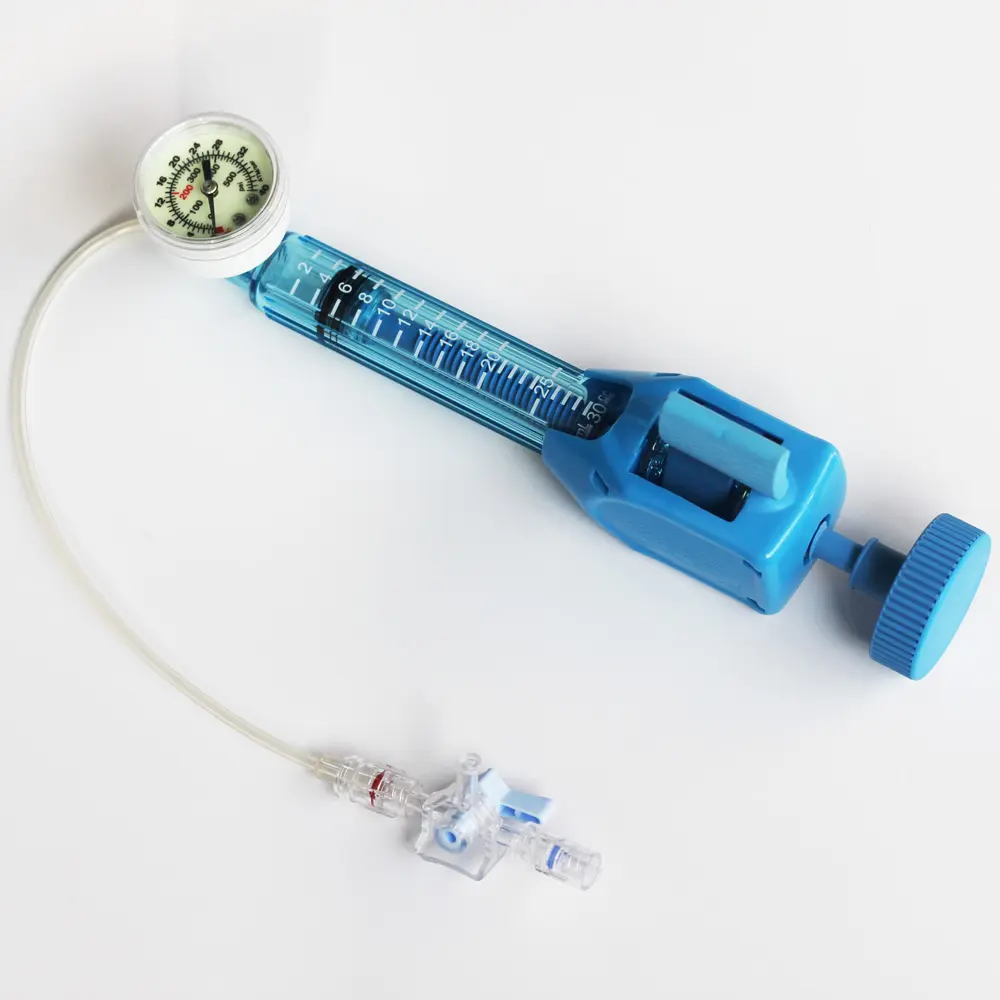 Hot Selling Balloon Inflation Device S-type 30 ml 30atm PTCA Cardiology & Radiology Equipment