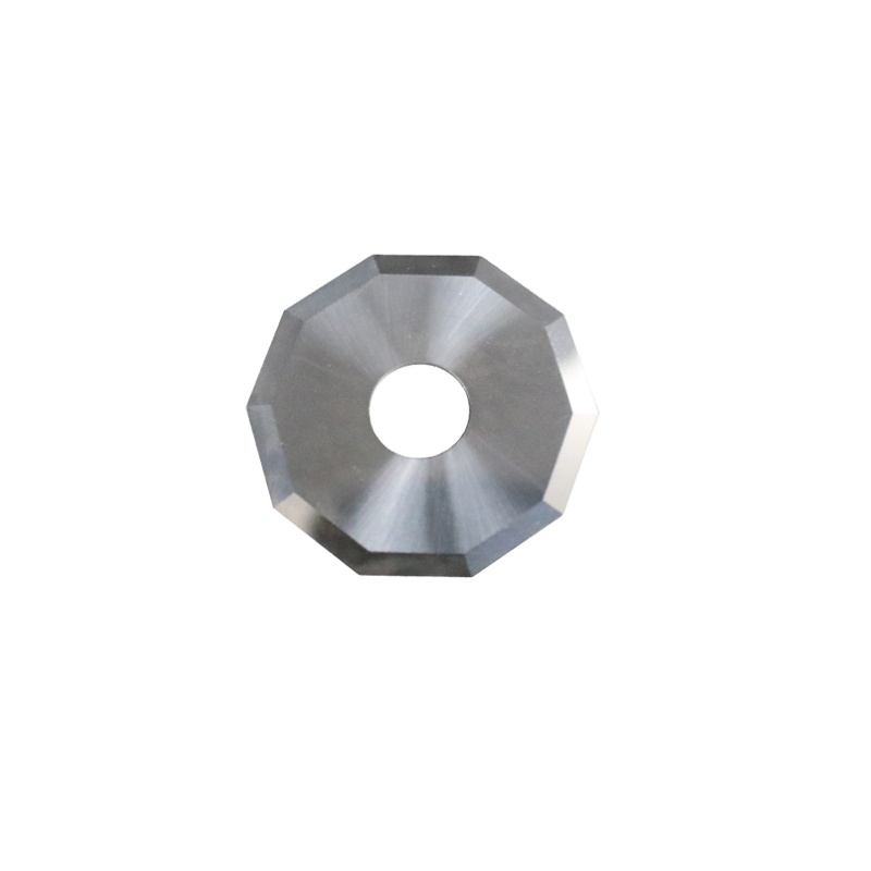 YIZHOU decagon Cross-edge Tungsten Steel вращающийся резак с Круглым лезвием для натуральной кожи ПВХ пенопласта