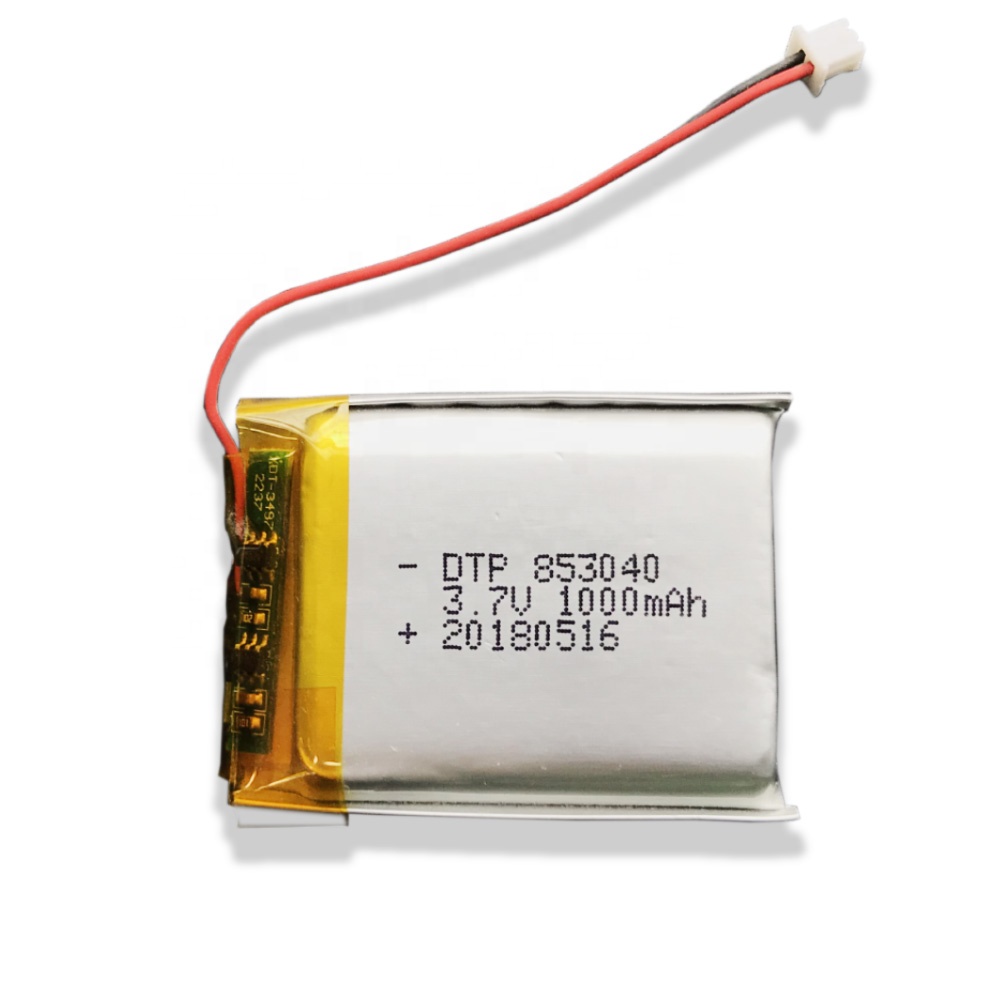 Аккумуляторная батарея DTP853040, 3,7 в, 1000 мАч