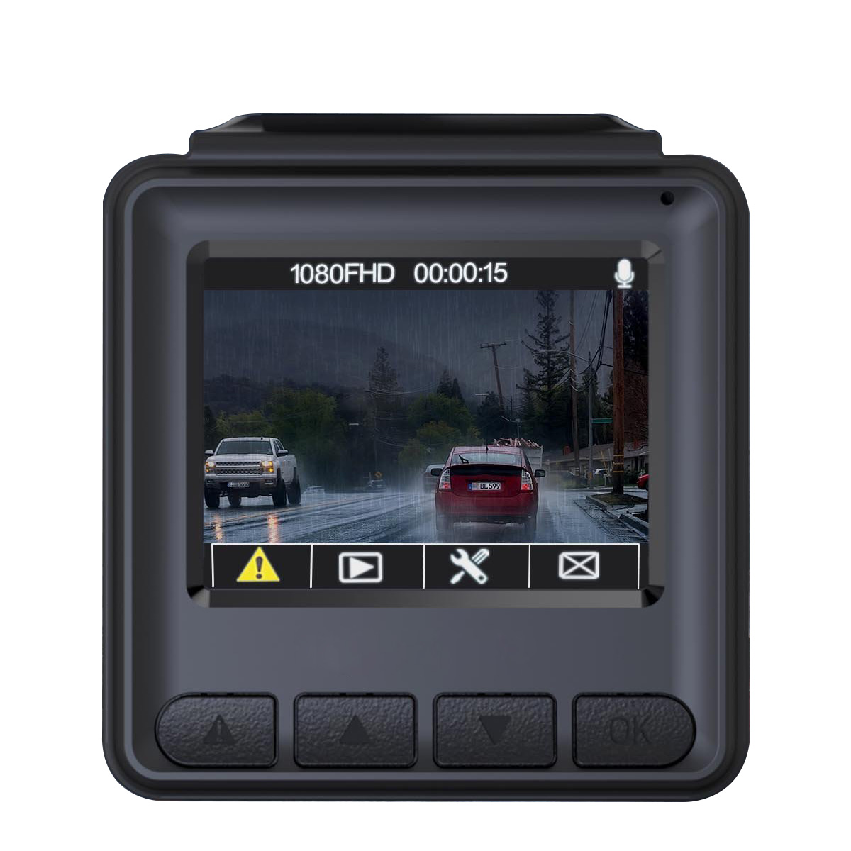 1080P Full HD AUKEY Mini Dash Cam 1080P Emergency Loop Recording Motion Detection Night Vision Dashcam Dash Camera For Cars