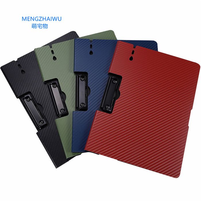 South Korea office and school supplies A4 PVC document file folder clip simple fashion