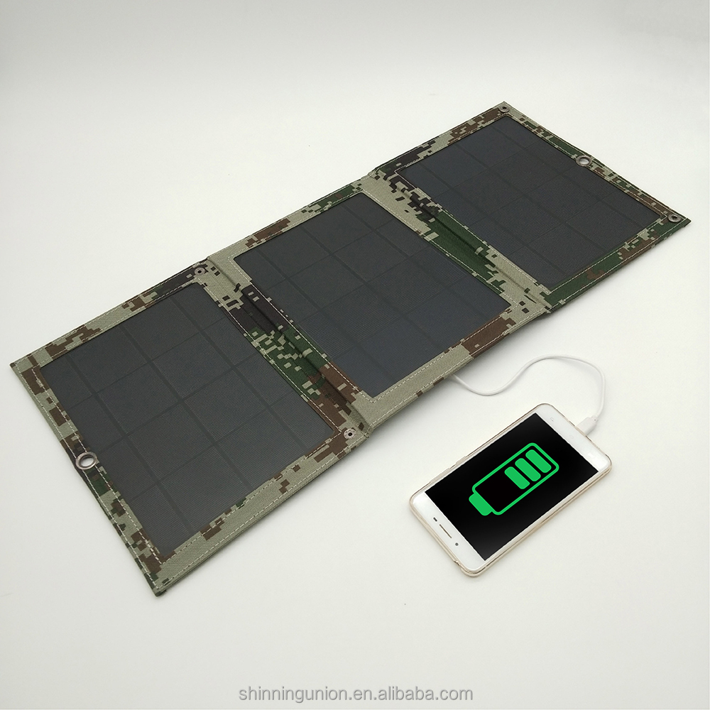 Портативные зарядные устройства на солнечной батарее, 2 USB-порта, 20 Вт, складное зарядное устройство на солнечной батарее для сотового телефона, для походов и кемпинга
