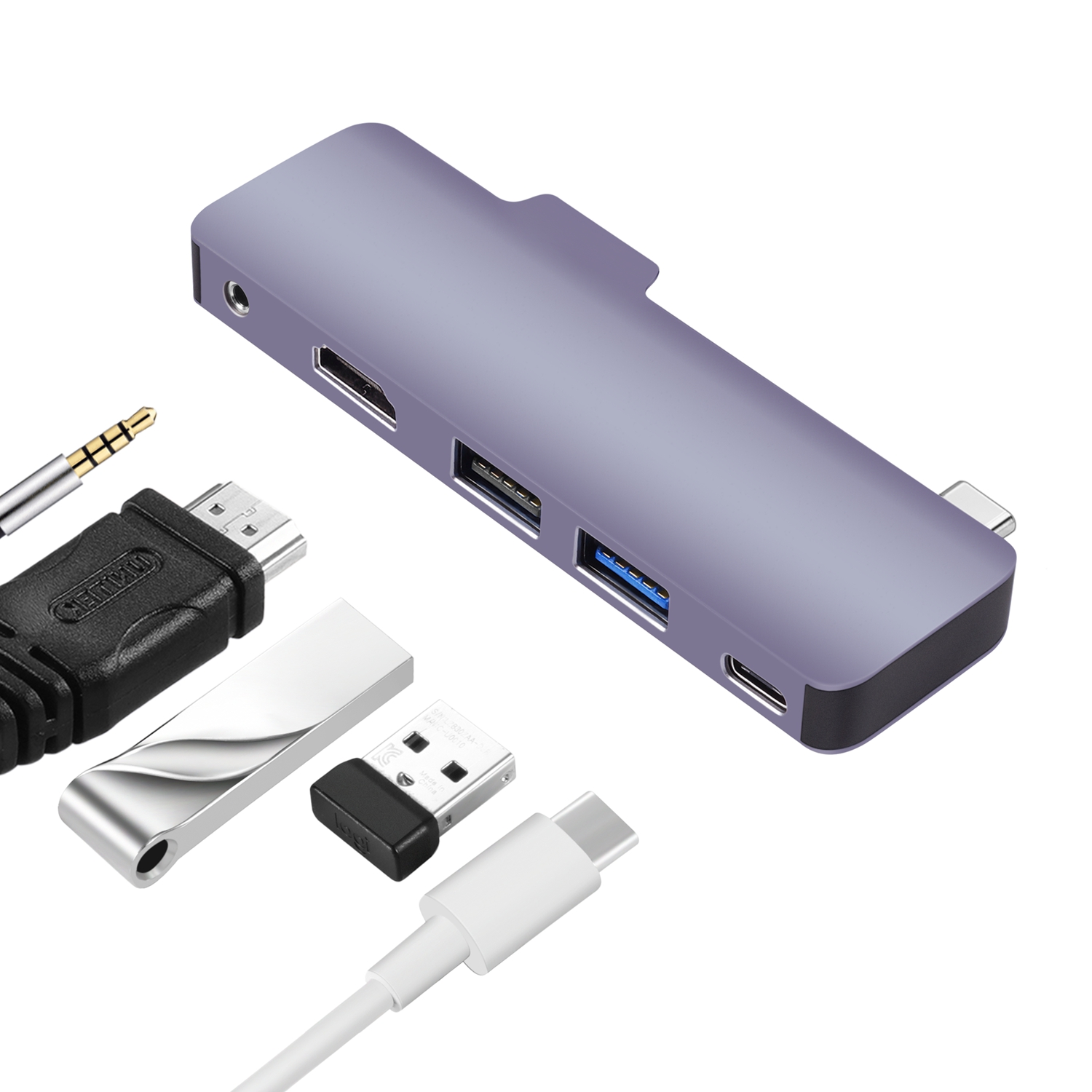 Втулка Usb C для IPAD PRO, хаб Hagibis Usb C, концентратор 5G, конвертер Type C