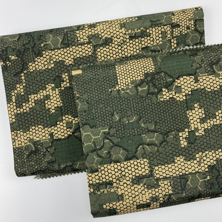 High quality top tc army camouflage tear-resistant wind proof greta fabric for outdoor