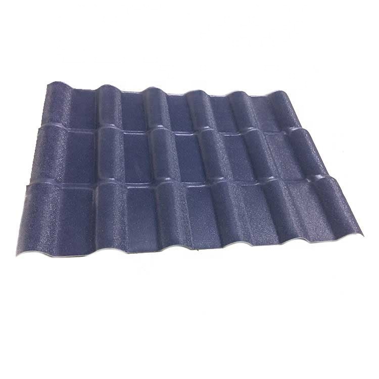 New antique synthetic resin tile light gray customizable color anticorrosive and flame retardant resin tile