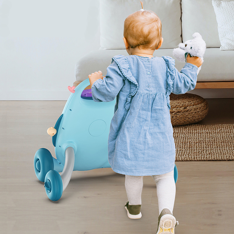 Attractive design early educational simple baby walker 3 in 1 baby stroller walker pram