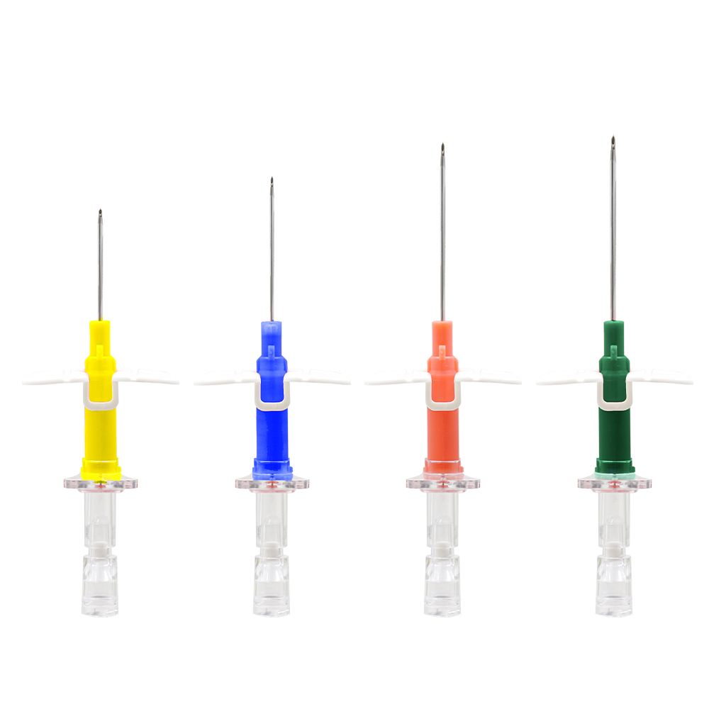 Medical Disposable Wing Port I.V. Canula 14g 16g 18g 20g 22g 24g 26g Human Catheter Needles Piercing Arterial IV Cannula