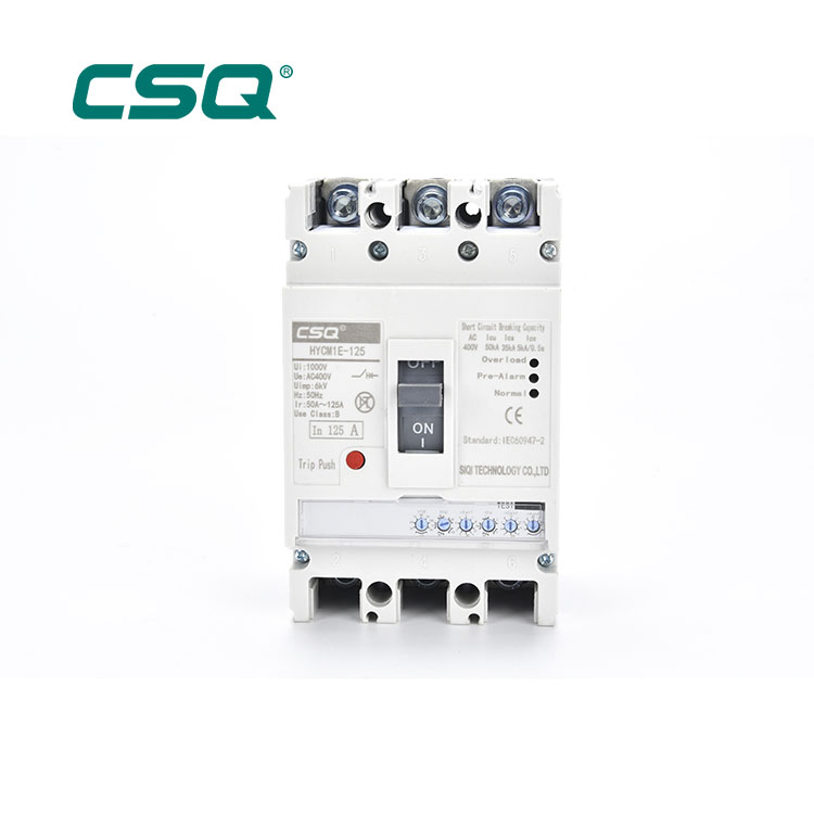 Китайский поставщик CSQ, 63a, 100A, 125a, серия MCCB HYCM1, лидер продаж, автоматический выключатель 3p, 4p, автоматический выключатель в литом корпусе