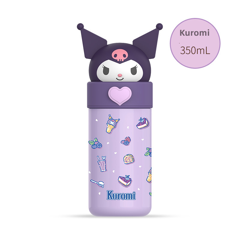 DHF102, лидер продаж, оптовая продажа, Sanrio My Melody Cinamoroll, оригинальный милый каваи, 350 мл, 316 термос из нержавеющей стали