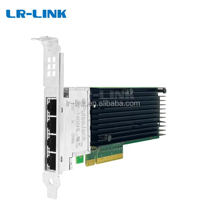 LRES1013PT PCIe 3.0 x8 Quad Port 10Gbps 4*RJ45 Copper Intel Chipset Ethernet Network Card adapter for server