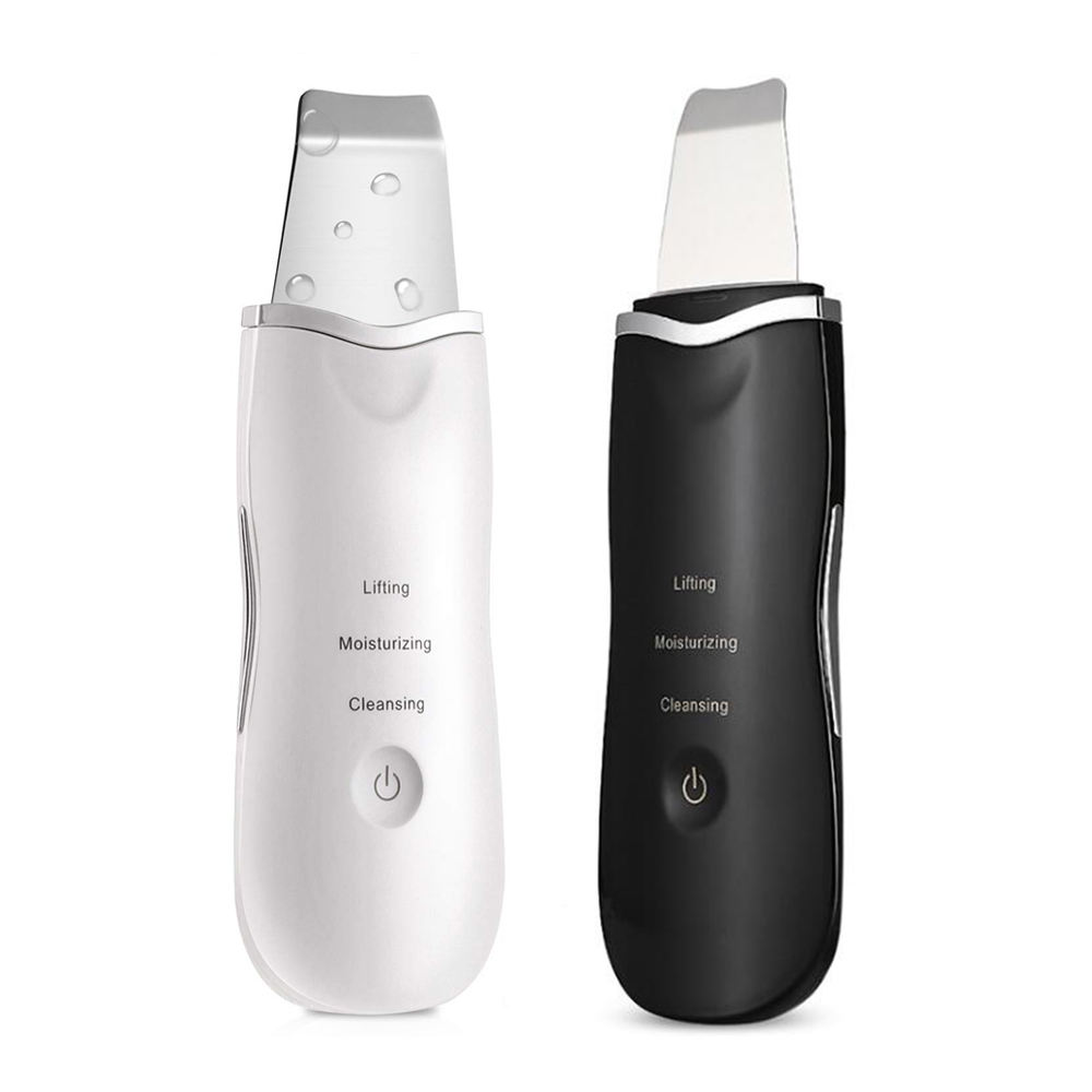 Ultrasonic Facial Skin Scrubber Face Cleaning Spatula Blackhead Remover Dead Skin Peeling Facial cleanser