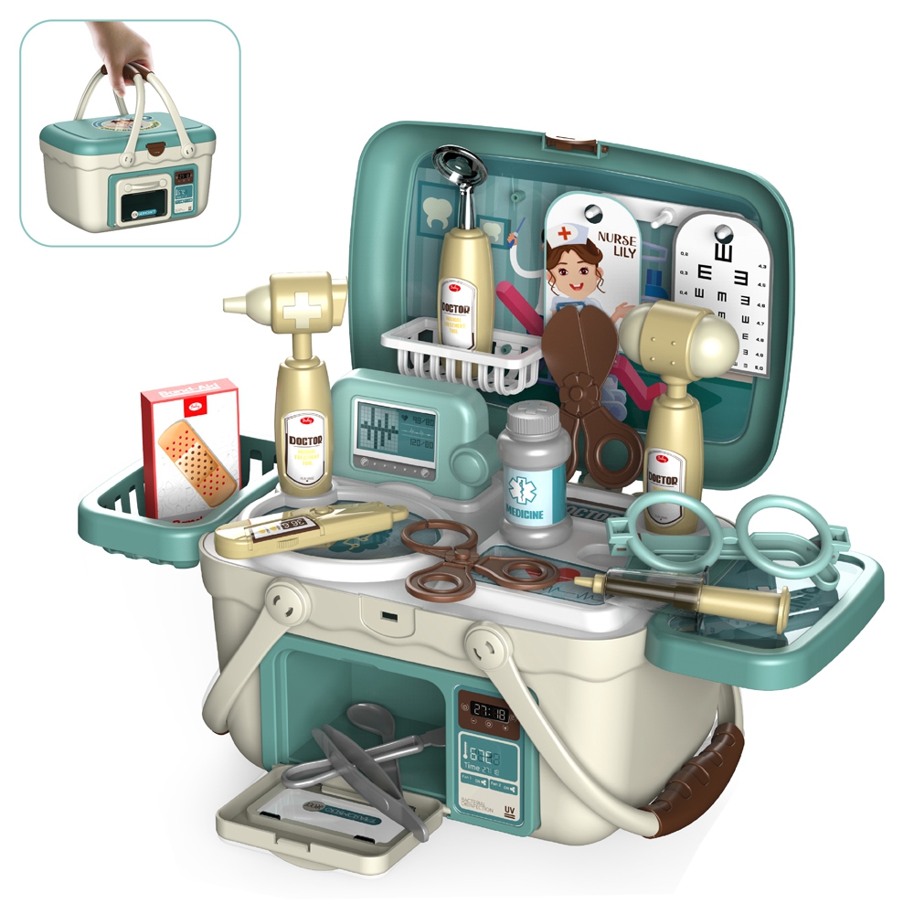 2021 China Kids Pretend Play Medical Kit Boy Girl Doctor Toys Set For Child