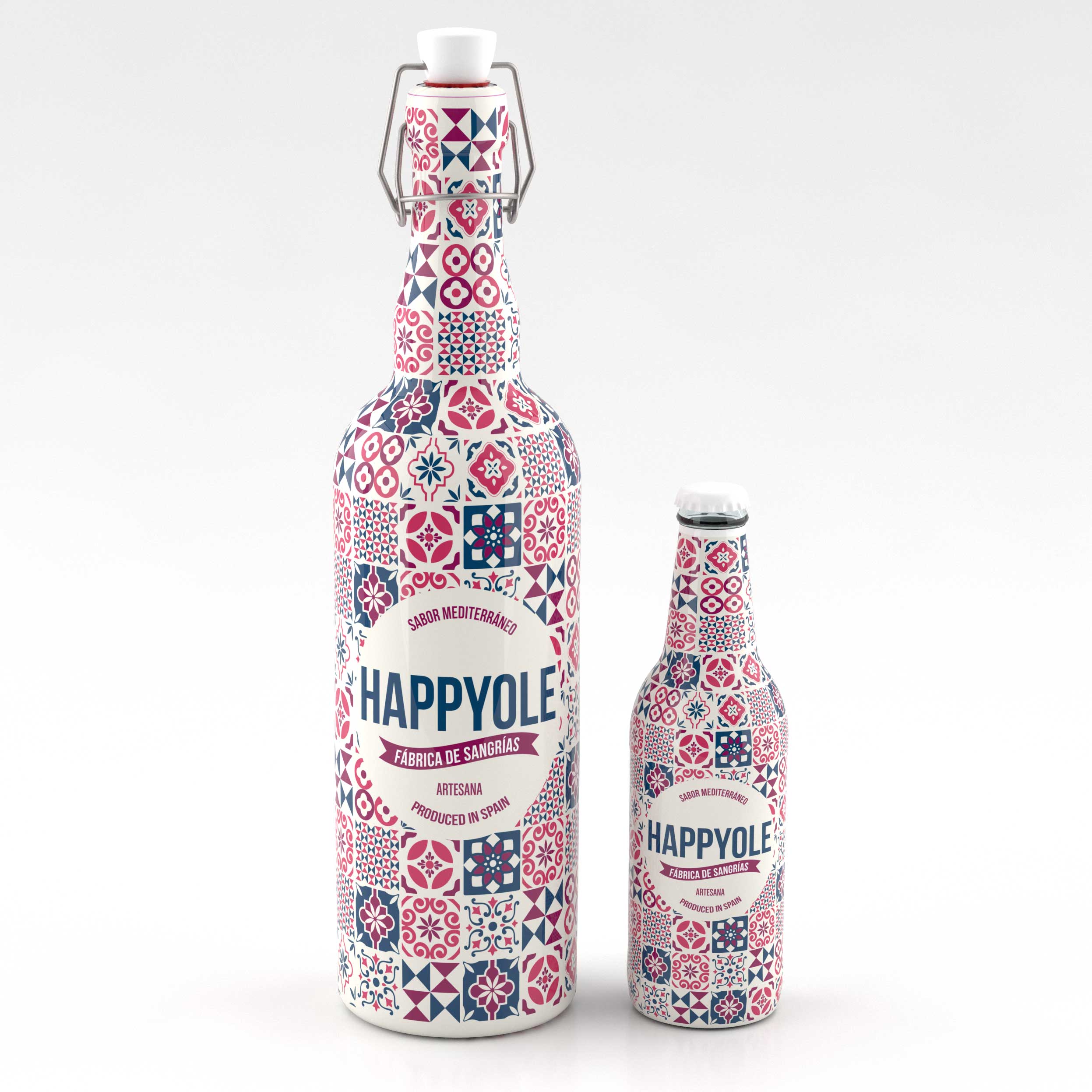 Красная Сангрия HAPPYOLE производство натуральных напитков алкоголь Сангрия Испания сладкие свежие фруктовые соки красное вино 200 мл