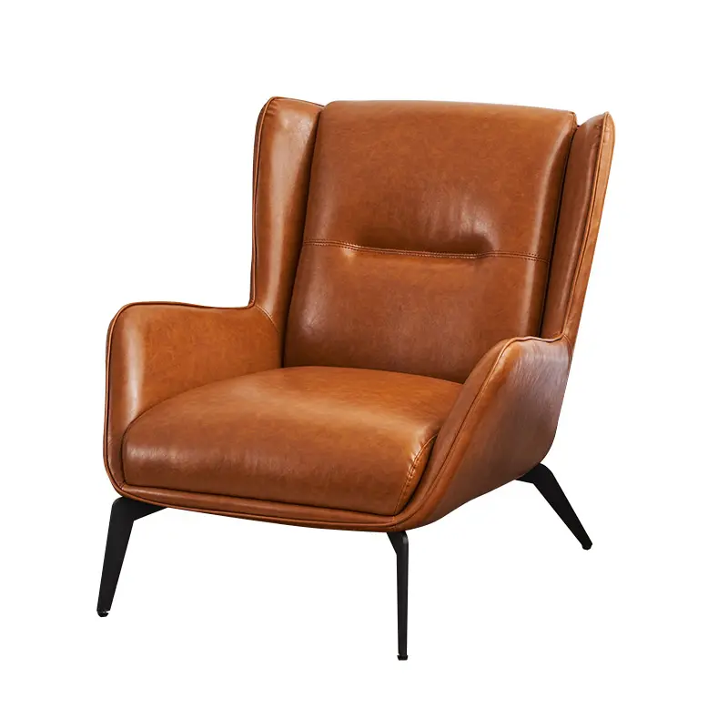 Single sofa chair living room balcony tiger chair light luxury lazy sofa modern minimalist lounge chair