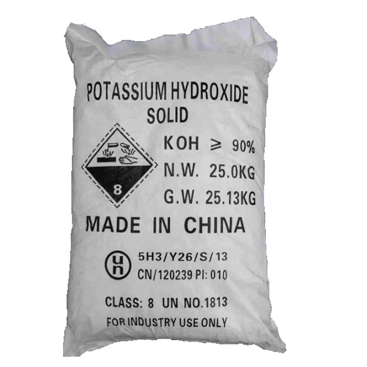 Potassium hydroxide/ KOH Flakes CAS 1310-58-3 with fast delivery