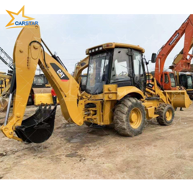 Американский оригинальный б/у ретроэкскаватор Caterpillar Cat 420f 430f б/у