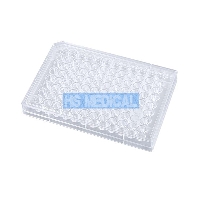 Hs Medical high quality 0.1ml 96 Well Micro disposable plate Pcr Reaction Plate For Lab
