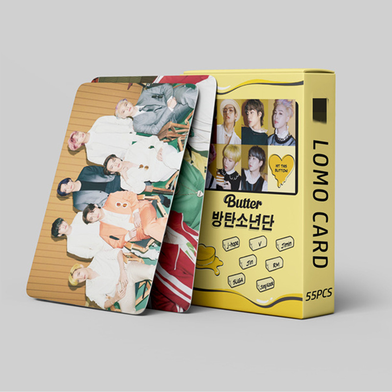 55 шт. в коробке Bangtan Boys коллекция 2021 Bts товар масло Kpop фотоальбом