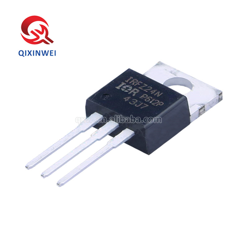 Транзисторы QXW IRFZ24N N канал Mosfet 55V 17A IRFZ24NPBF К-220