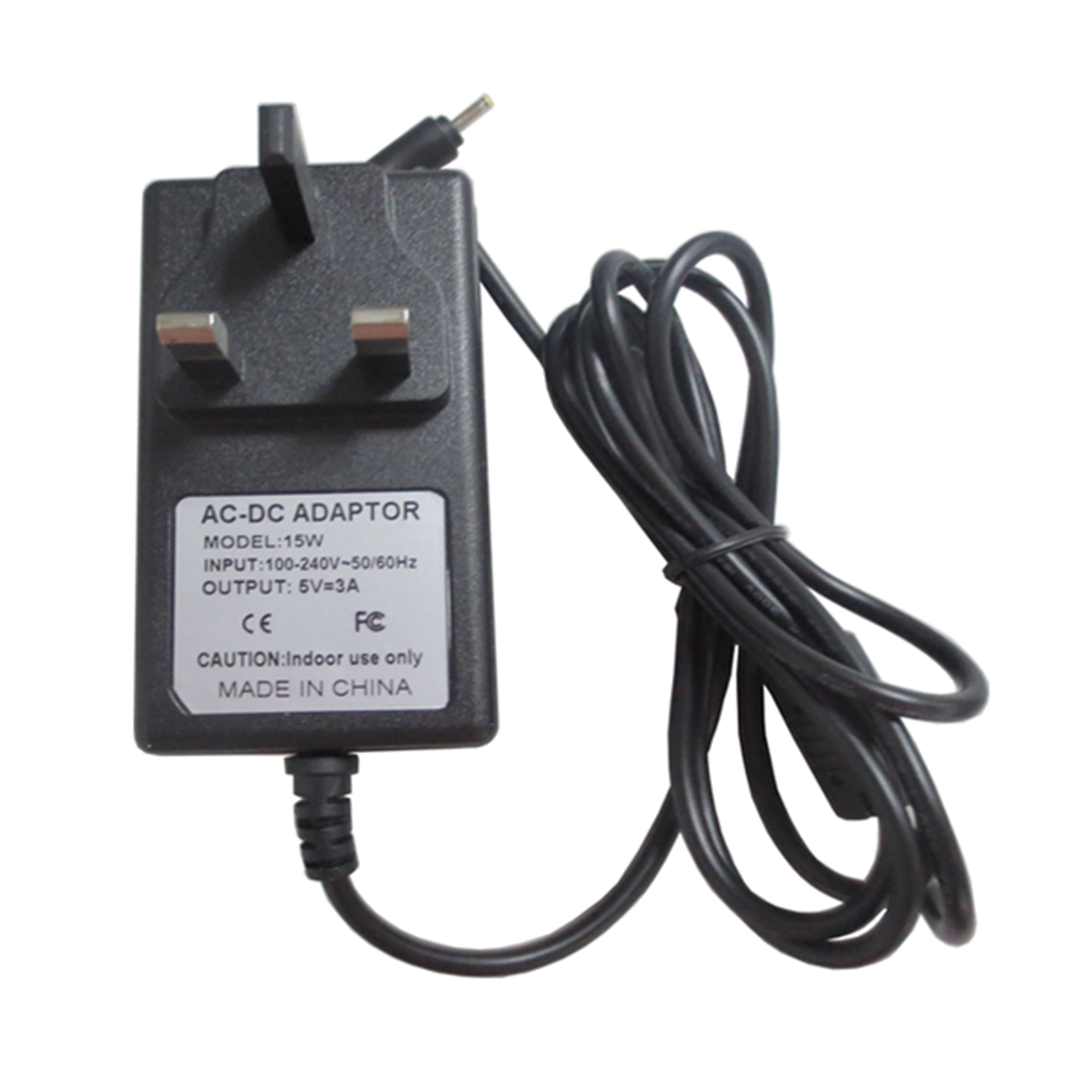 CE approved Wall mount computer charger 5V 3a Power Adapter 15w plug in laptop charger for LED DVD CCTV