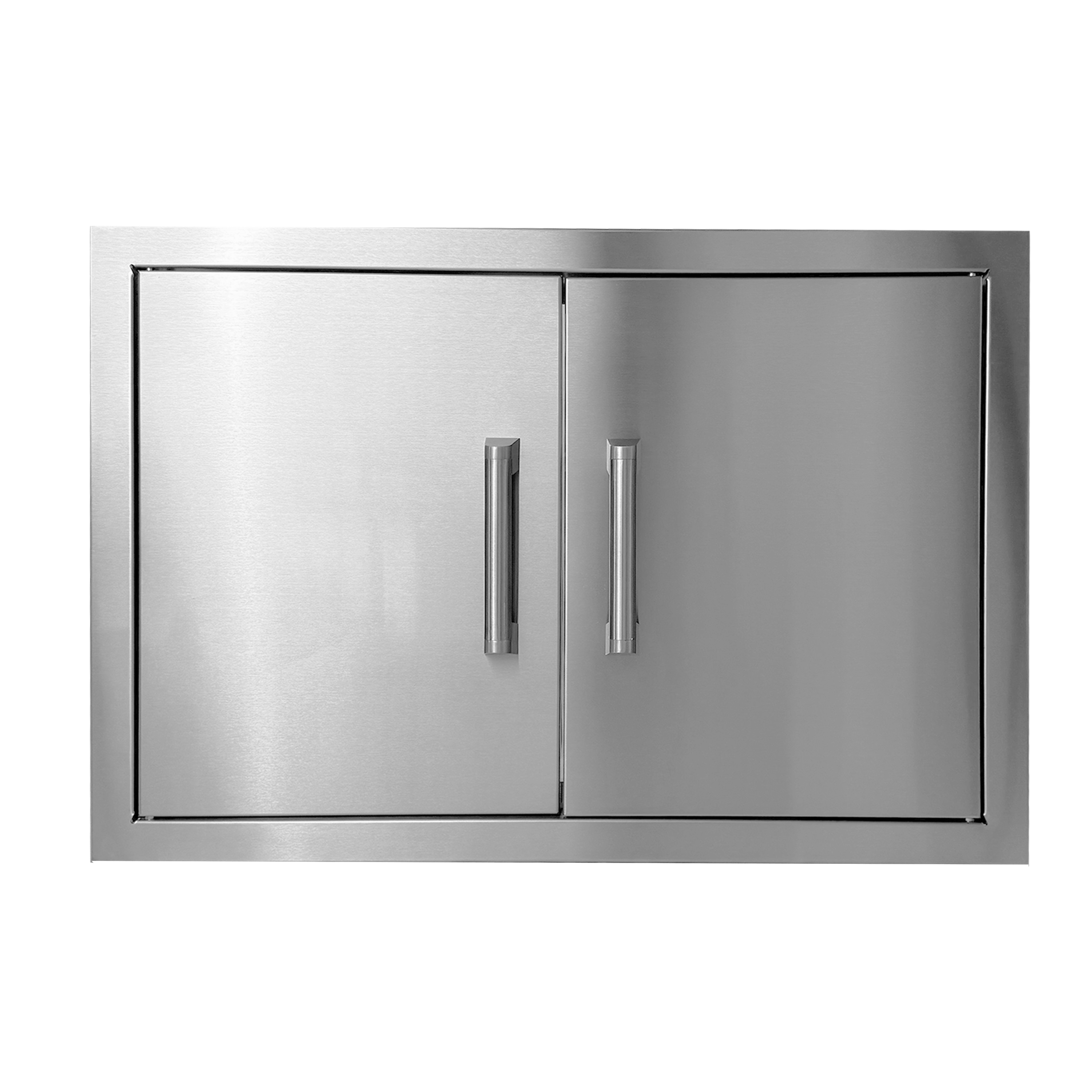 Modern Custom Kitchen Cabinets Full set of SUS304 Kitchen dining room furniture Double Door
