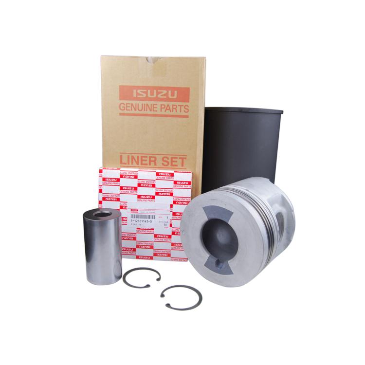 Оригинальные детали Isuzu, дизельный двигатель 6WG1 1878137120 1-87813712-0, комплект гильз цилиндра в сборе для ISUZU ZX450 6WG1