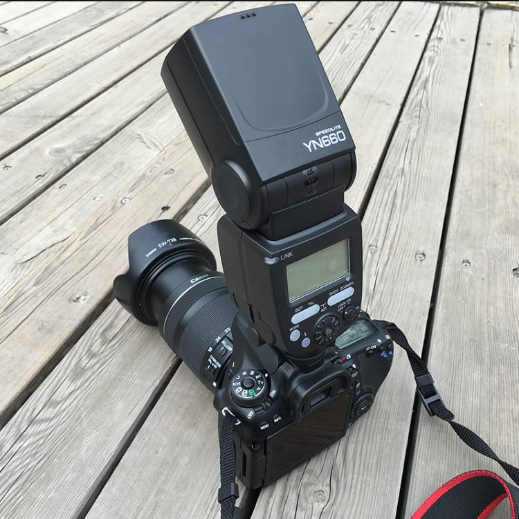 Беспроводная вспышка YONGNUO YN660 GN66 2016G HSS 1/2,4 s Master Flash Speedlite для Canon 80D 70D 5D Mark III для камеры Nikon 8000