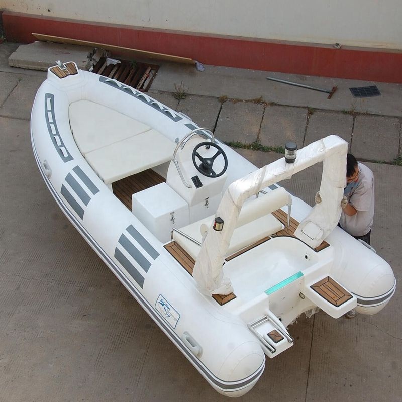 High quality foldable rigid boats single scull fishing kayak inflatable rowing boat stability for fishing