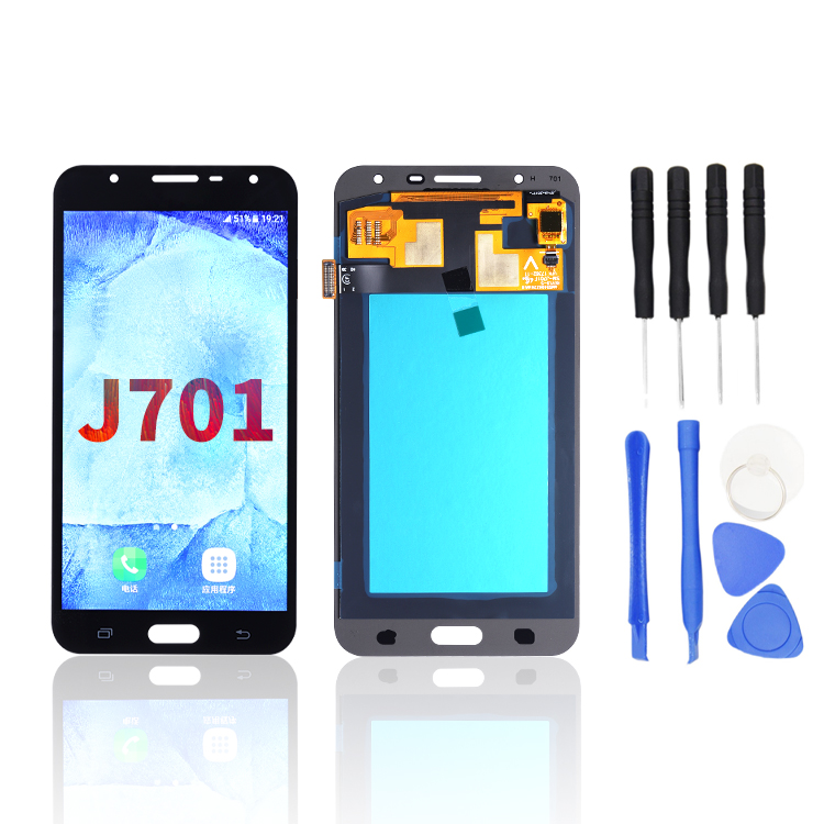 Оптовая продажа, ЖК-дисплей 5,5 дюйма для мобильного телефона Samsung Galaxy J701 с дигитайзером и сенсорным экраном
