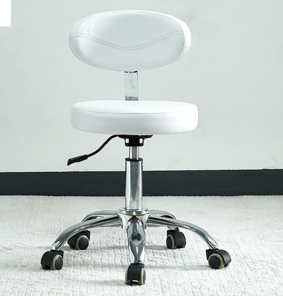 Cheap Dental Round Seat Swivel Doctor Chair Clinic PU Leather Hospital Chairs With Castors
