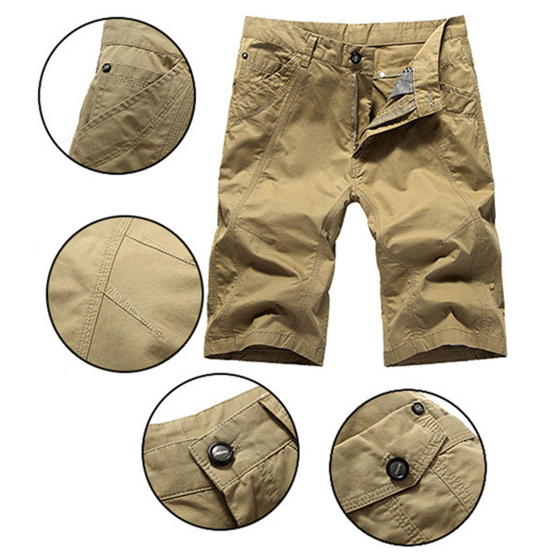 Reasonable Price Army Green Custom Printing Mens Casual Baggy Cargo Camouflage Shorts With Pockets For Leisure And Outing Wears